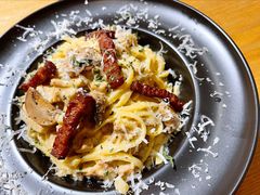 奶油培根意面-HELLO 27 意面·沙拉·帕尼尼