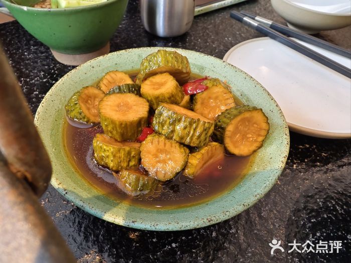 有才叔的小馆(招商依云曲江店)招牌腌黄瓜图片