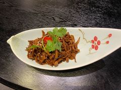 酱香干煸野山菌-柒园·三十年创意杭帮菜(龙湖滨江天街店)