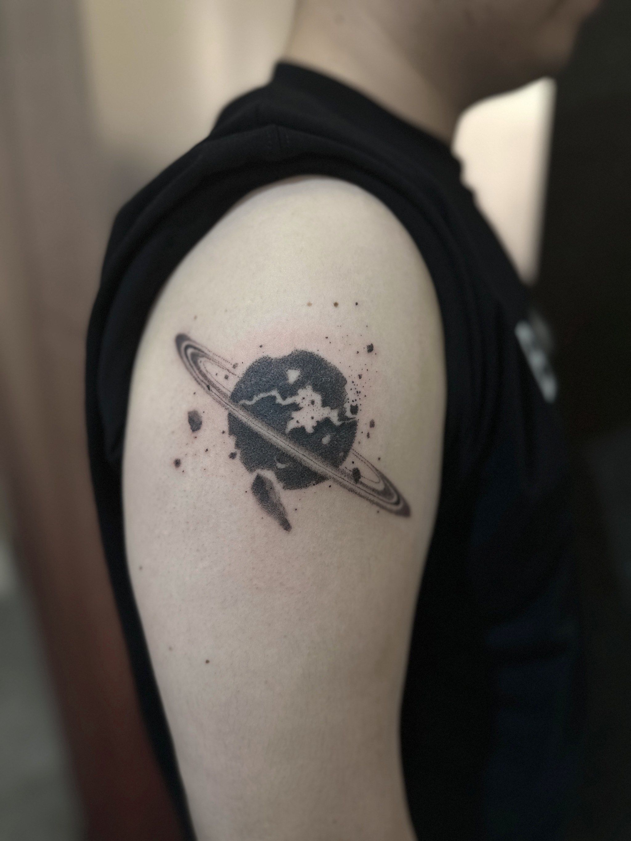 海王刺青 无论多渺小也可以汇聚成星河