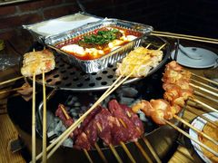 -小张手把签火盆烧烤(幸福花园店)