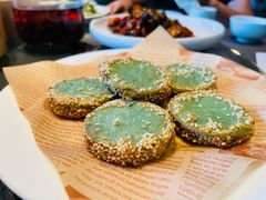绿茶香芋饼-亦海人家烤鸭店(康定街店)