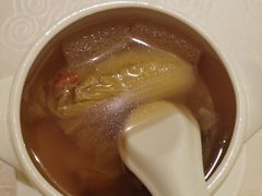 菜胆竹笙松茸汤-浦华大酒店-台南担仔面海鲜楼