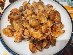 -东来菜馆•手抓海鲜家常菜•海鲜锅贴(鸽子窝店)