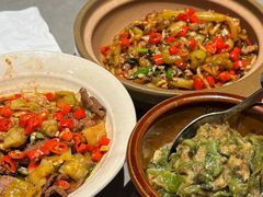 肉沫茄子煲-潇湘阁(汉光百货店)