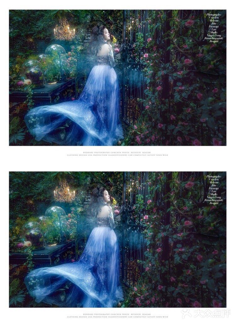 🍃朋友拍了一组我没有见过的森系风婚纱照