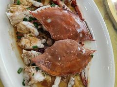 葱油螃蟹-胖大嫂渔家排档·全海景餐厅(渔村店)