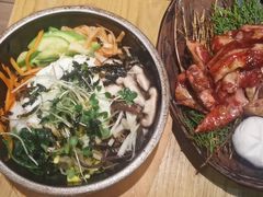 石锅拌饭-草家酱蟹炭火烤肉店(珲春南路一店)