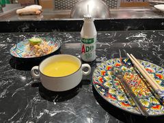 玉米甜汤-大成铁板烧•板前(复古餐厅石老人店)