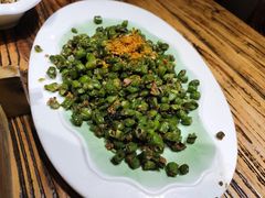 榄菜肉末四季豆-一盏明灯全素斋(殊像寺店)