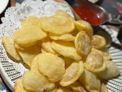 卢布里的招牌土豆片-卢布里西餐厅(海拉尔店)