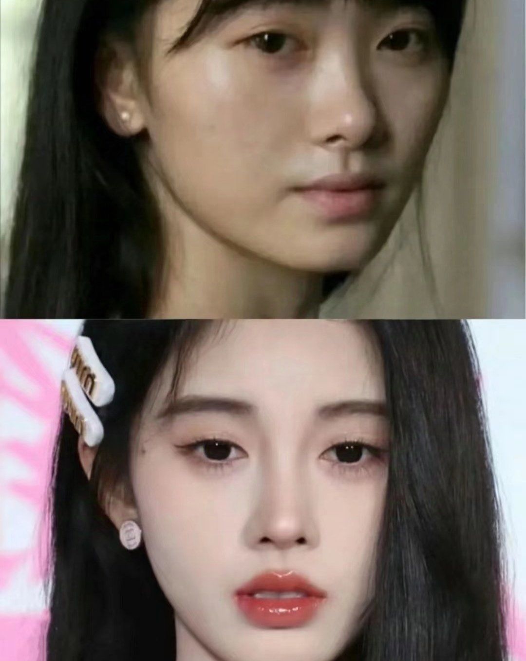 鞠婧祎怎么变白的