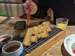 干炸带鱼-老头儿真传-老头儿油爆虾(胜利河美食街店)