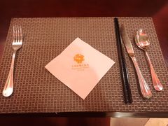餐具摆设-天伦松鹤大饭店·欣妮咖啡