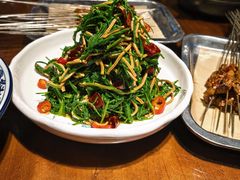 沙葱豆皮-老兰家传统烧烤炒菜泡馍(小南门店)