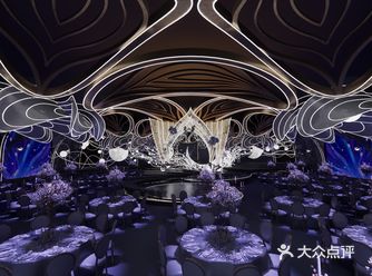宁波鄞州婚礼 | 木槿紫淡雅高级质感