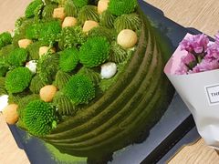 宇治抹茶小雏菊-小苍兰风铃草蛋糕甜品(沈阳店)
