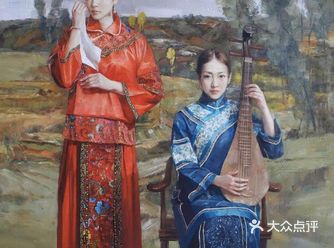 这组画来自辽宁画家张锦龙，他先后毕业于鲁迅美术学院、
