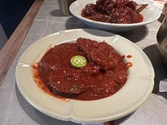 -草家酱蟹炭火烤肉店(珲春南路一店)