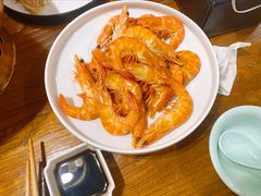 白灼大虾-天和晟新京菜.水煮鱼.湘土菜(国展店)