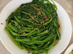 白灼空心菜-佳基盐焗鸡