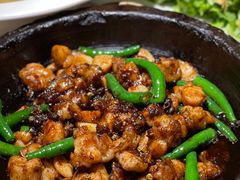 酱爆石锅蛙-绿茶餐厅(西单老佛爷店)