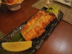 盐烤三文鱼骨-西村居酒屋