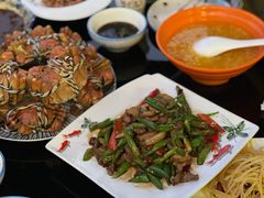 -七的湖·晚芳亭·阳澄湖农家菜·大闸蟹(莲花岛店)