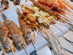 烤黄鱼-新凯旋烧烤·燕姐千岛湖土菜