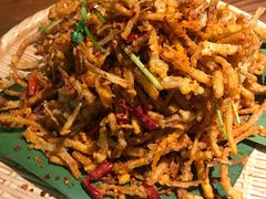 傣味十里香茶树菇-云海肴·汽锅鸡·云南菜(美罗城店)