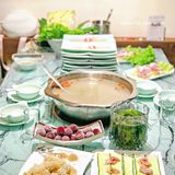 鲜掉眉毛❗️姐妹带我吃的这家薄如纸的斑鱼火锅真🉑