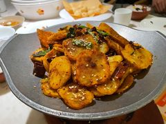 干锅土豆片-茅庐川菜(青岛凯德店)