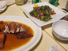榄菜肉松四季豆-龙记烧腊茶餐厅(常德路店)