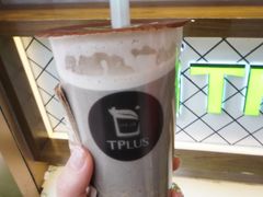 燕麦黑芝麻豆浆-TPLUS茶家(淮海店)