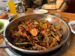 主打的干锅鸭头-安诚居干锅鸭头(八角店)