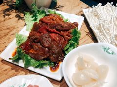 麻辣牛肉-草原塞蛮羊火锅城(港湾店)