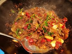 小炒黄牛肉-小隐人家(乐松店)