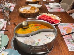 泰式冬阴功锅底-樾餐厅泰式海鲜火锅(民歌湖店)