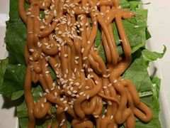 麻酱油麦菜-绿茶餐厅(松江万达店)