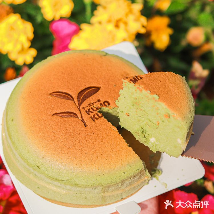 春茶茉莉芝士蛋糕‼️真的第一次尝试啊‼️