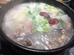 牛肉汤-正苑26年海鲜烤肉•牛尾汤汤饭(东港店)