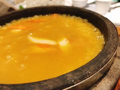 堂灼蟹肉鲜汤泡饭-时间里·新派粤菜(远洋店)