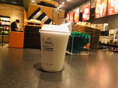 燕麦丝绒拿铁咖啡-星巴克(甘河路店)