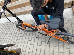 -道路口单车爱瓦士dahon大行