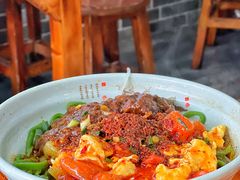 特色三合一-手擀菠菜面(西康路店)