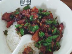 青椒瘦肉条-德天顺盖码饭(人民西路店)