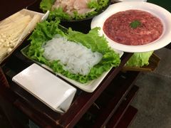 自制手打鲜虾滑-东来顺饭庄(金泉广场店)