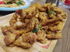 菌菇小梅肉-老街坊海鲜家常菜(新城路店)