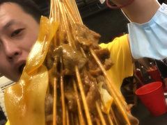 -拈签一笑黄牛肉辣卤串串