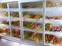 面包甜点陈列柜-老乔串店(青松路店)